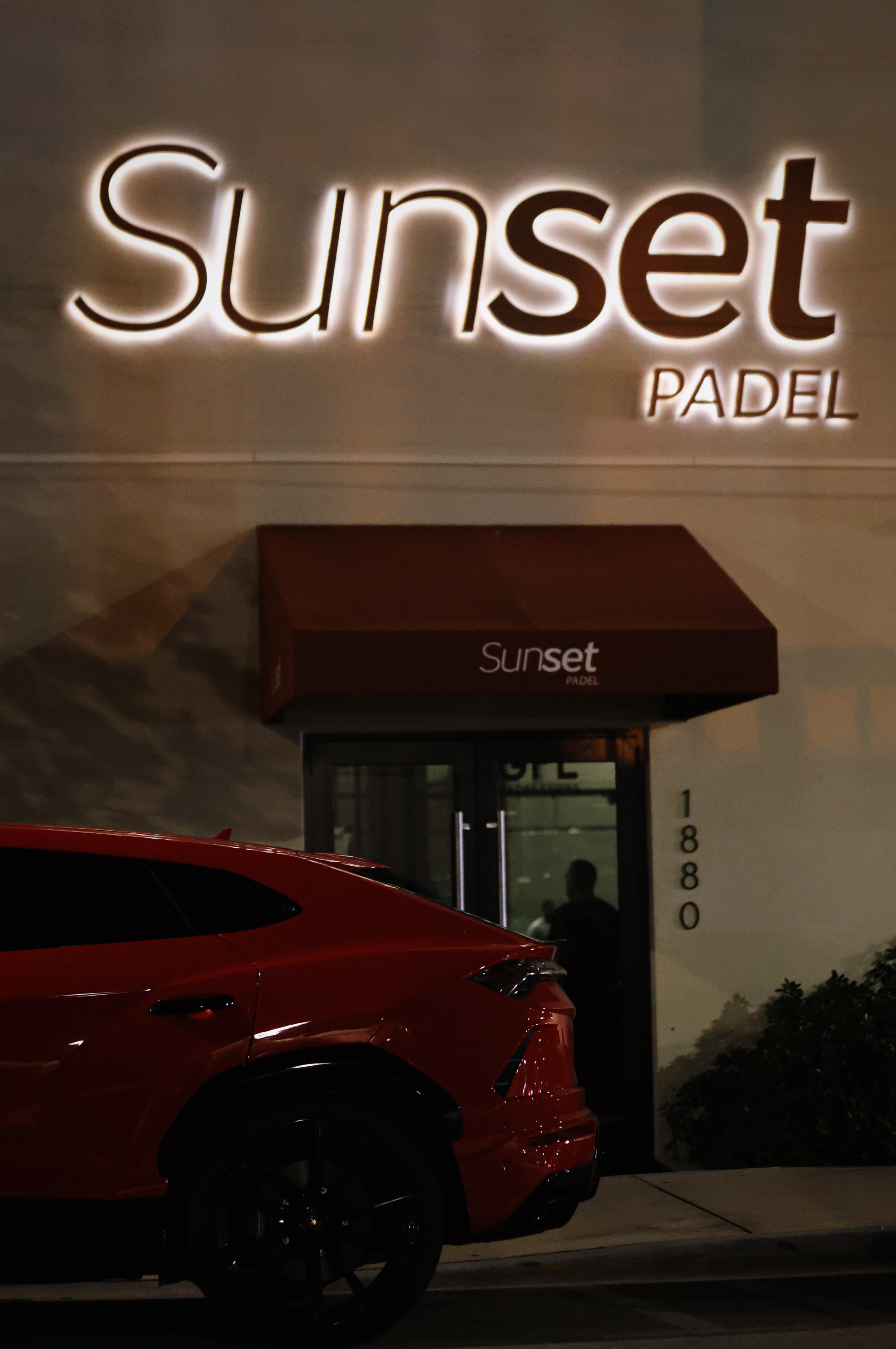 Sunset Padel moment
