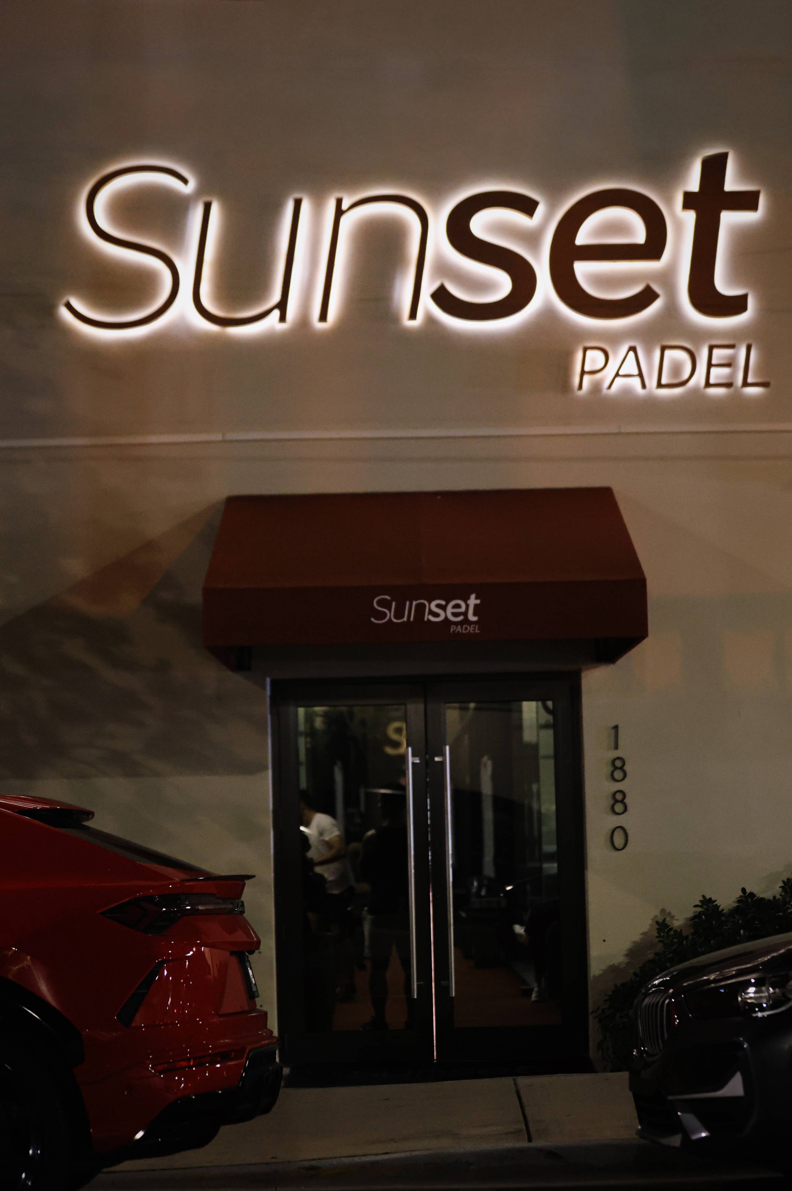 Sunset Padel moment